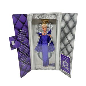 1998 Premiere Night Barbie 22958 Special Edition NRFB Purple Silver Gown Glamour